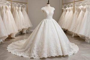 Extra Large Bridal dress